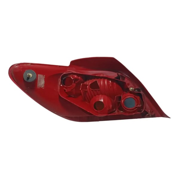 Lanterna Traseira Direita 307 Hatch 2001 A 2006 Com Detalhe Direito/passageiro Vermelho