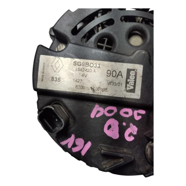 Alternador 90a Renault Scenic 2.0 16v 2004