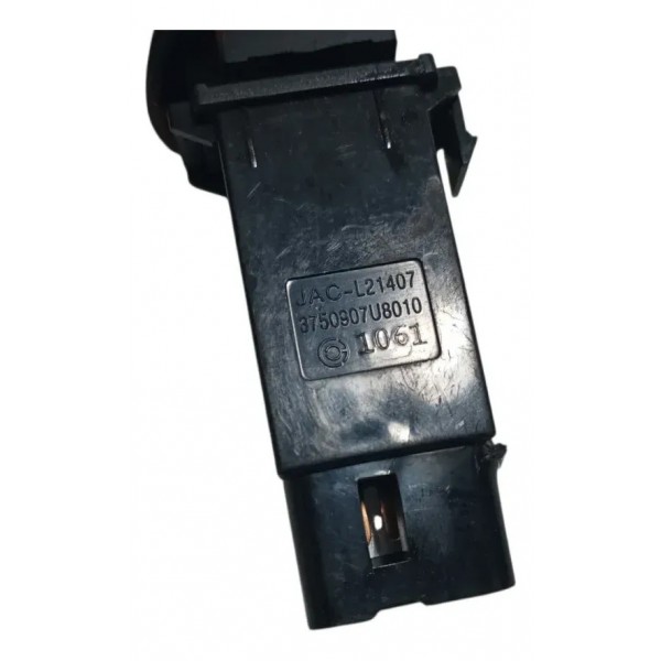 Botão Alerta Jac J3 2012 Preto