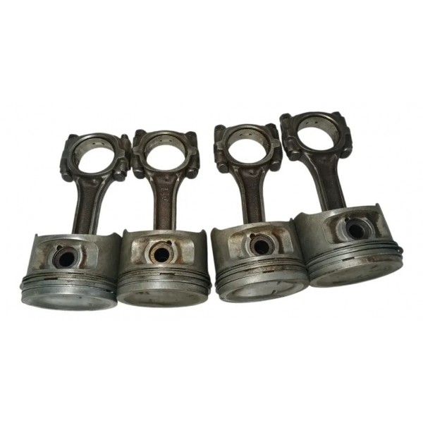 Kit Jogo Pistão Biela Fiat Uno Argentino Tipo 1.6 8v