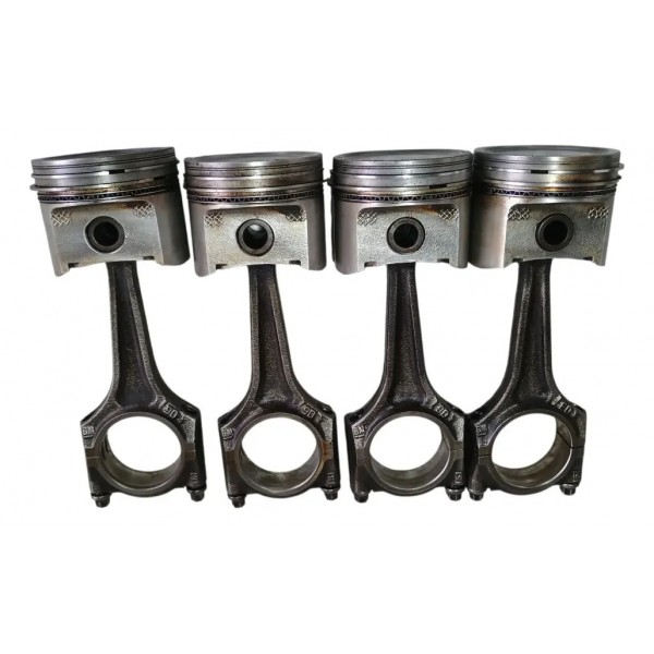 Kit Jogo Pistão Biela Gm Corsa Celta 1.0 Standart Gasolina