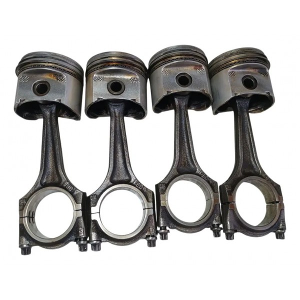 Kit Jogo Pistão Biela Gm Corsa Celta 1.0 Standart Gasolina