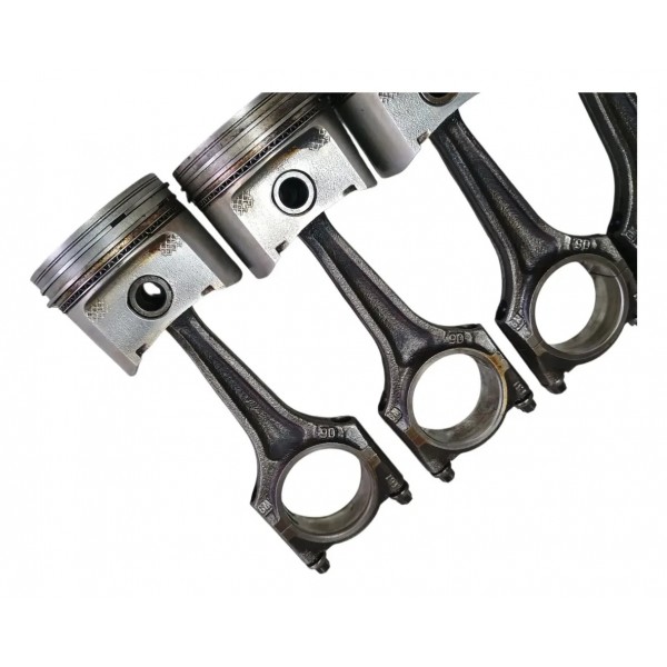 Kit Jogo Pistão Biela Gm Corsa Celta 1.0 Standart Gasolina
